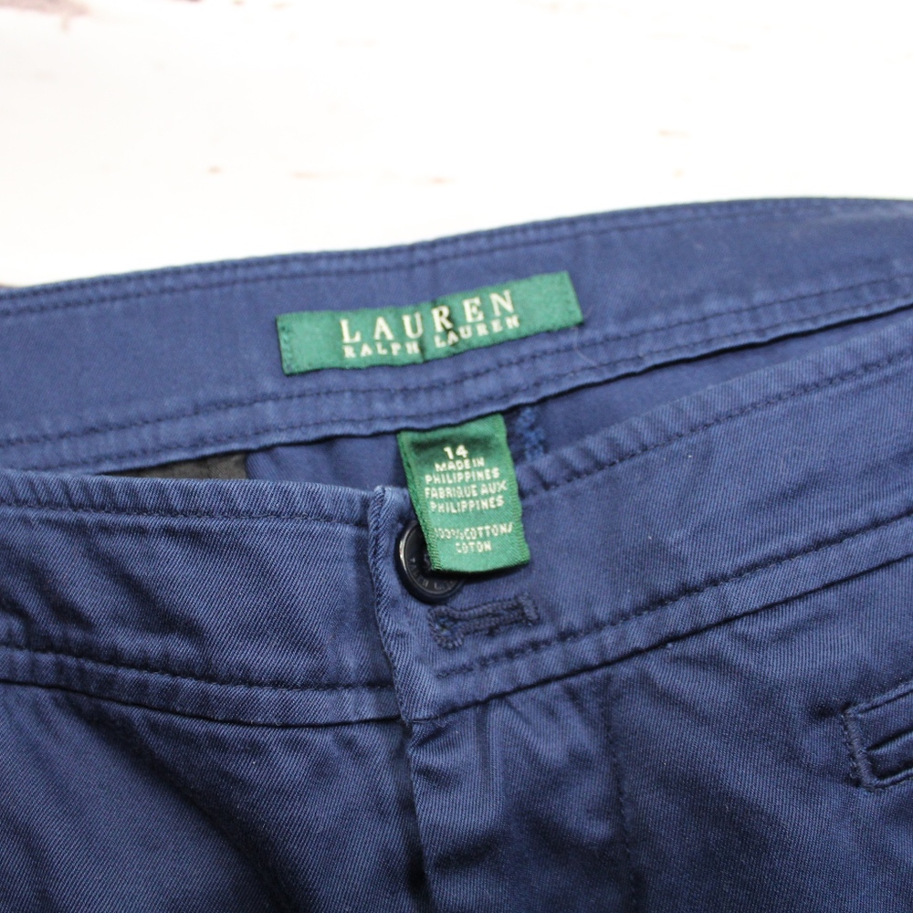 Lauren Ralph Lauren Navy Pants Size 14